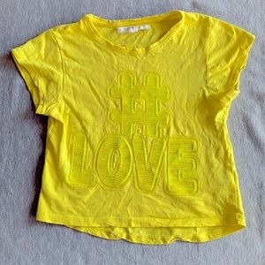 3/$25 Buffalo Sequin Love T-Shirt Size Medium